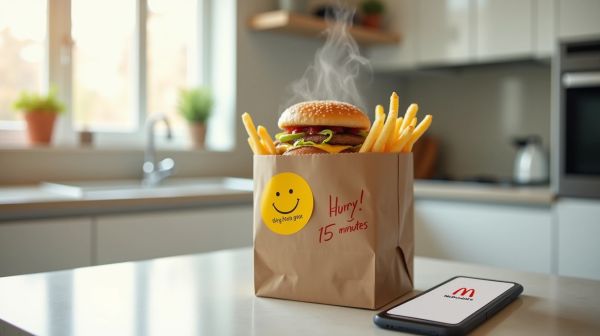 Comment profiter de la livraison McDonald's rapidement chez vous
