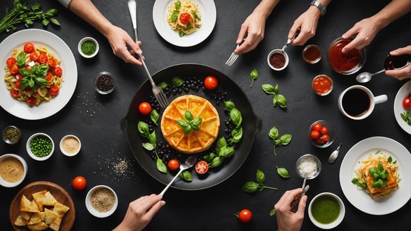 Création contenu culinaire: recettes, rédaction et médias